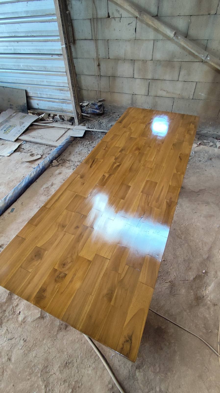 Top jati finishing glossy